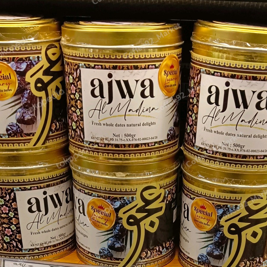 

Kurma Ajwa Al Madina Luxury Special 500gr Kurma Premium Kurma Import