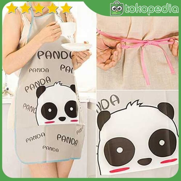 Celemek Dapur / Celemek Apron Karakter Kartun Lucu Anti Air WaterProof