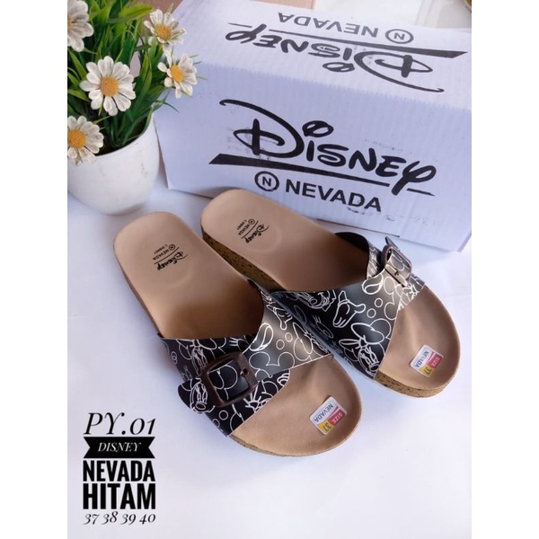 sandal nevada puyu/sandal puyu nevada disney/sandal nevada/sandal nevada wanita