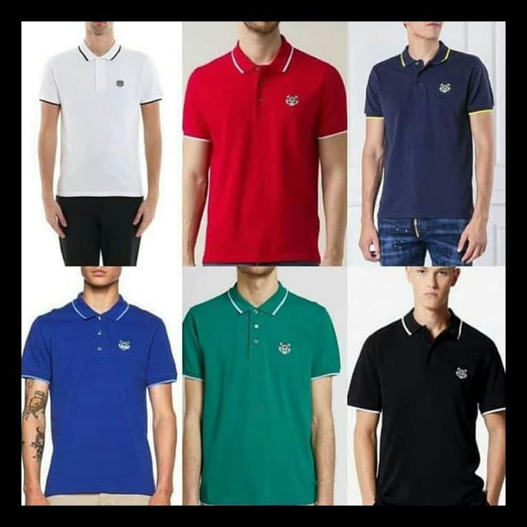 BANTING HARGA KENZO POLO KAOS POLO LAKI-LAKI PALING MURAH