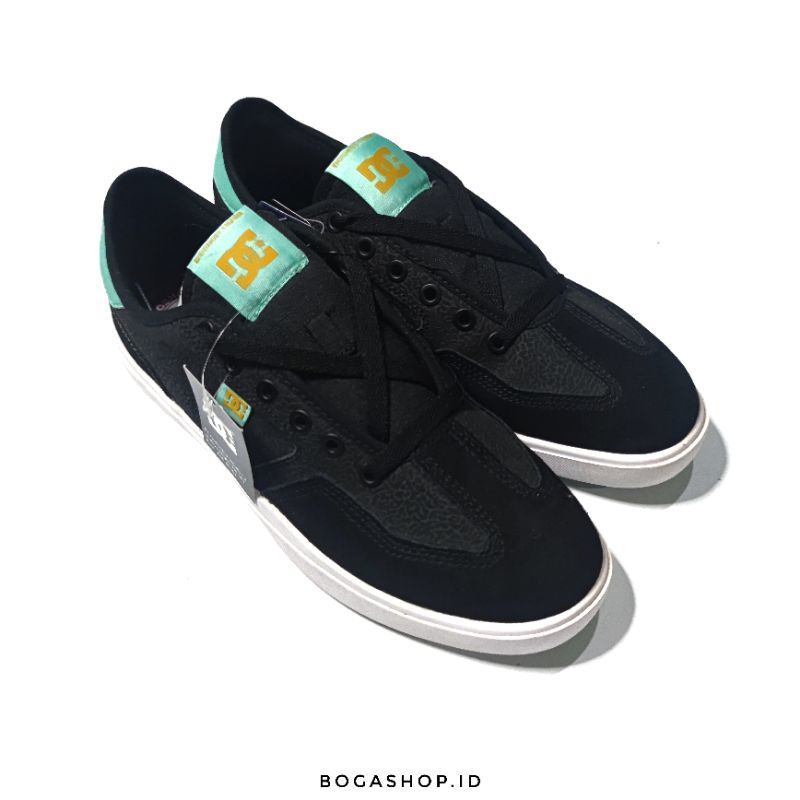 Sepatu Sneaker Skate DC Vestrey S SE Black Torquise ORIGINAL