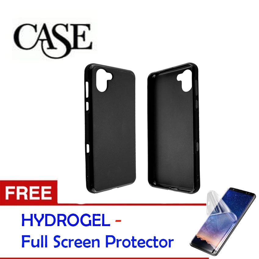 Black Soft Case for Sharp Aquos R3 2019 - SH-V44 - SH-04L - 6.2 inch - Gratis Hydrogel