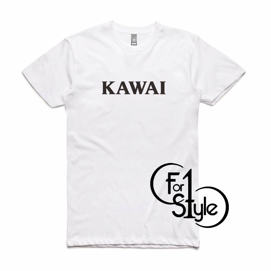 T-SHIRT KAOS KAWAI PIANO