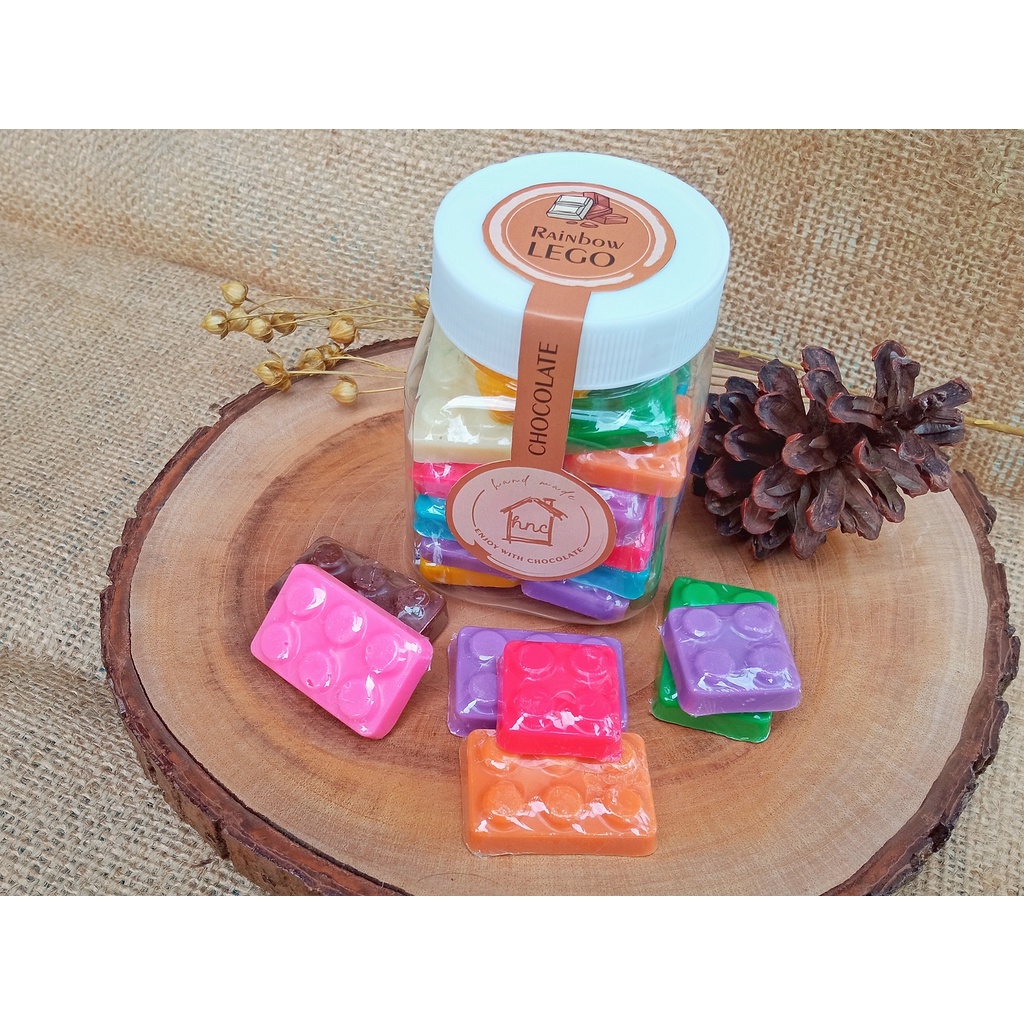 

Rainbow Lego / Custom Chocolate
