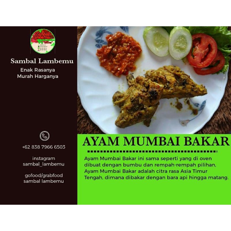 

Ayam Mumbai Bakar