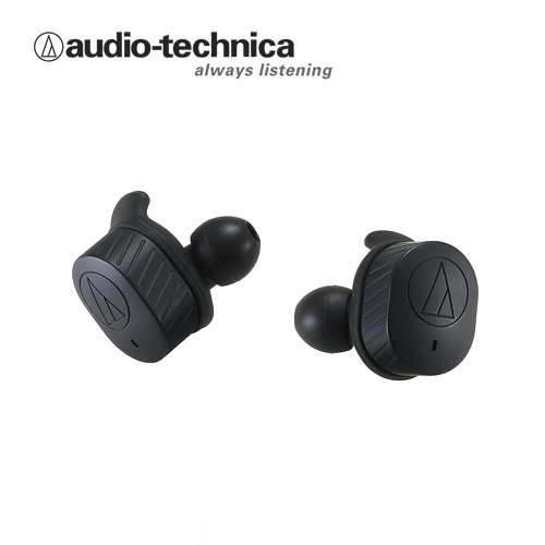 Audio-Technica ATH-SPORT7TW True Wireless Earbuds - Hitam, Putih, Biru