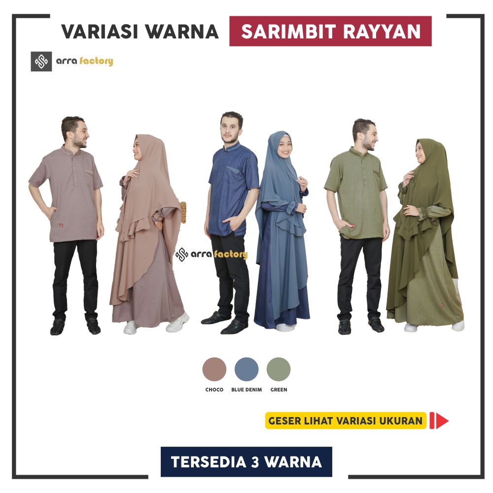 Gamis Sarimbit Keluarga Ayah Ibu Anak Series Rayyan Warna BLUE DENIM Original Premium Baju Couple Keluarga Muslim Sarimbit Keluarga 2021 2022 Baju Kondangan Wanita Kekinian Jumbo Baju Lebaran Keluarga Terbaru 2022 Series RAYYAN R1B T2