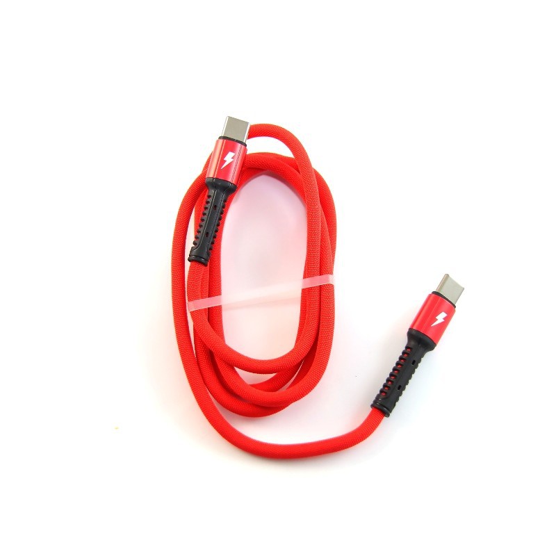 KABEL DATA TYPE-C FAST CHARGING BEBAS KUSUT LC 91 LDNIO CABLE DATA TYPE C 1 METER