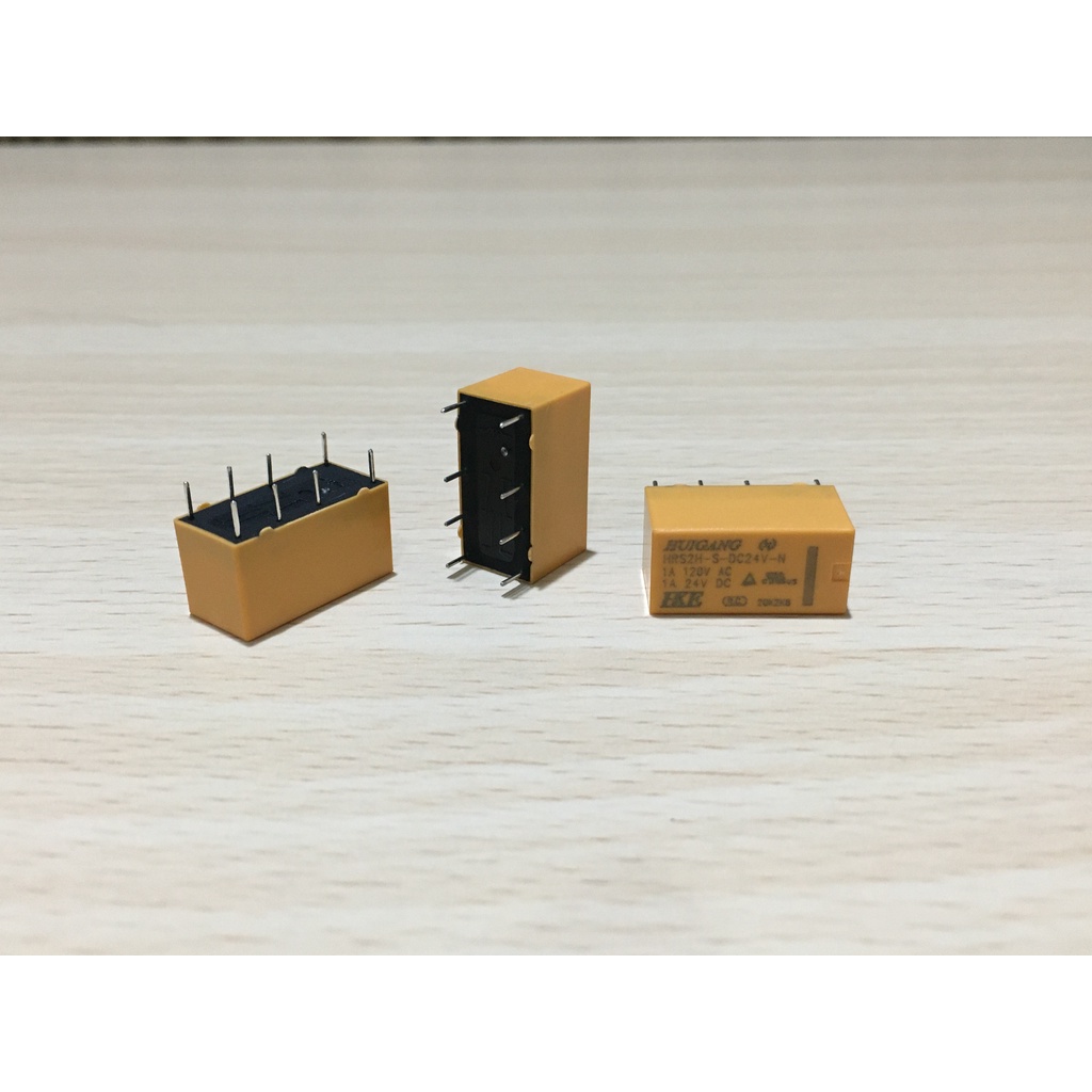 RELAY 8 PIN 24V 1A 120VAC 1A 24VDC HKE HRS2H-S-DC24V-N