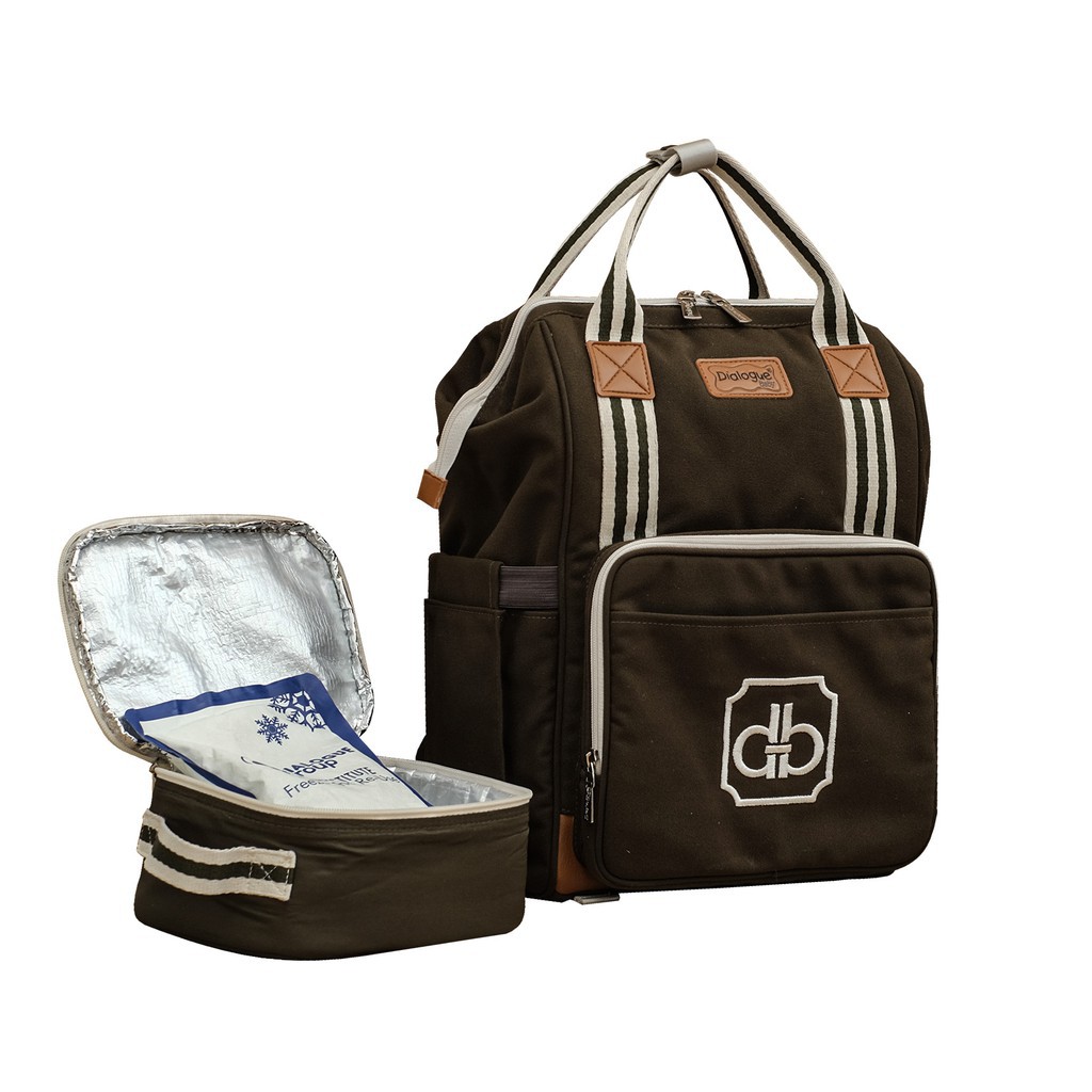 Dialogue Tas Ransel Bayi + Cooler Bag Classy Series