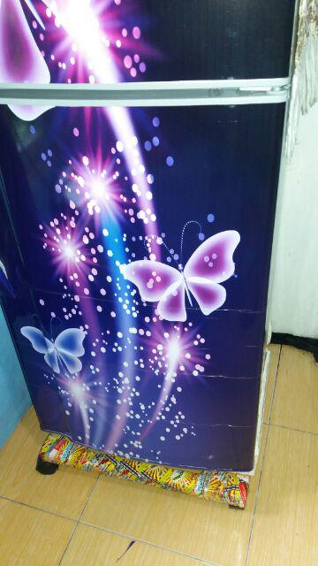 Stiker Variasi Kulkas 2 Pintu Cantik Makasar