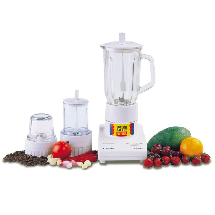 MIYAKO Blender Kaca 1 Liter BL 102 GS - Garansi Resmi 1 Tahun