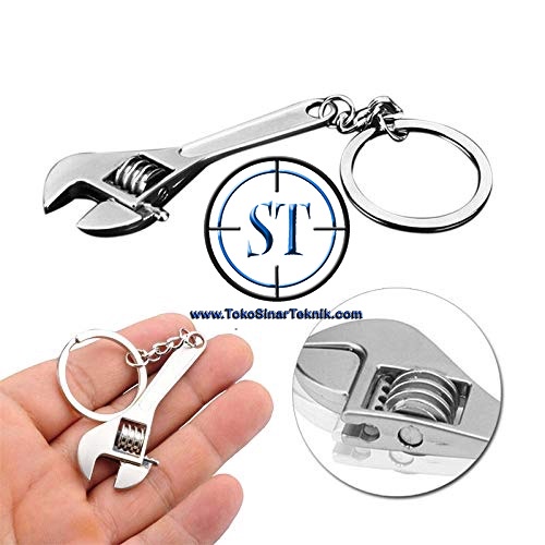 Key chain - Gantungan Kunci Inggris Keychain Mainan Wrench Alat Tukang Kado Hobi Mini Unik Bahan Logam