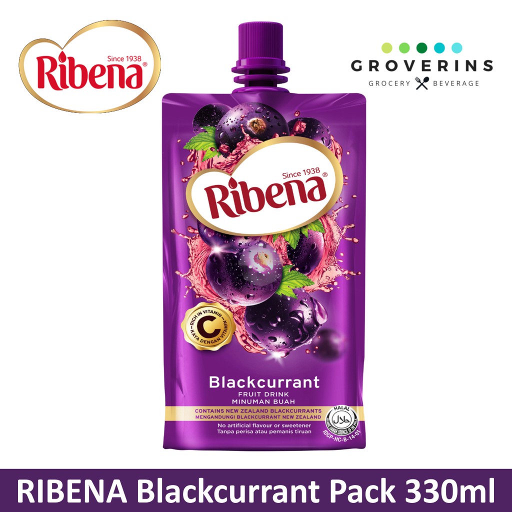 

RIBENA Blackcurrant Cheerpack 330ml