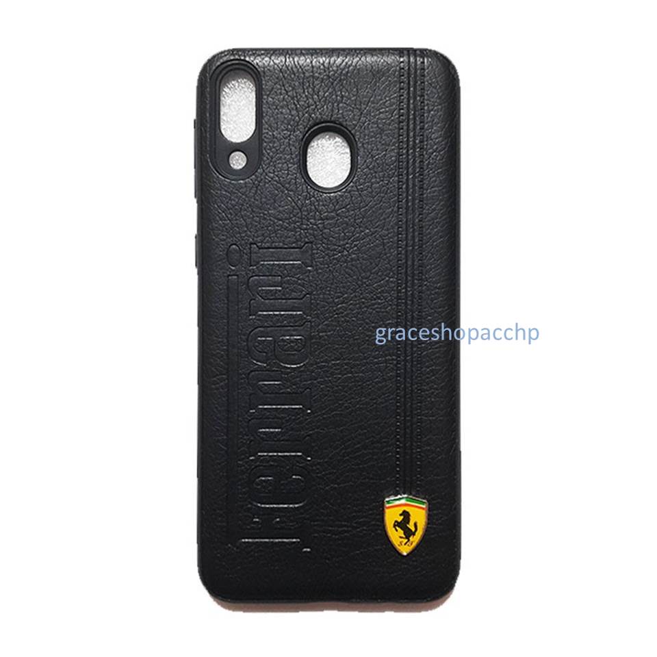 PROMO CASE SAMSUNG M10  M20 LOGO METAL BMW &amp; FERARRI