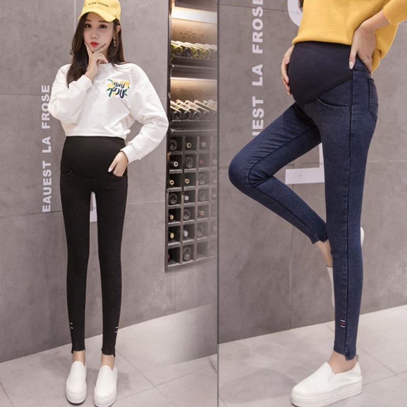 Celana Ibu Hamil Panjang Soft Jeans