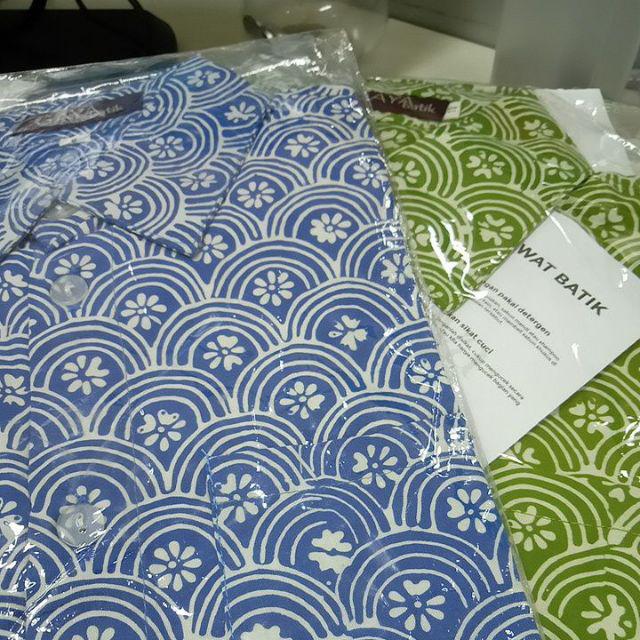 Kemeja Anak - Gaya Batik - Kemeja Atasan Batik Anak Modern