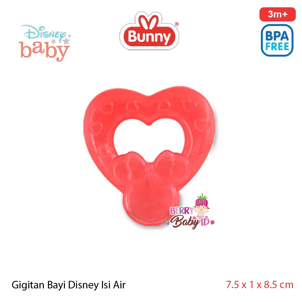 Lusty Bunny Disney Water Filled Teether Mainan Gigitan Bayi BPA Free Berry Mart