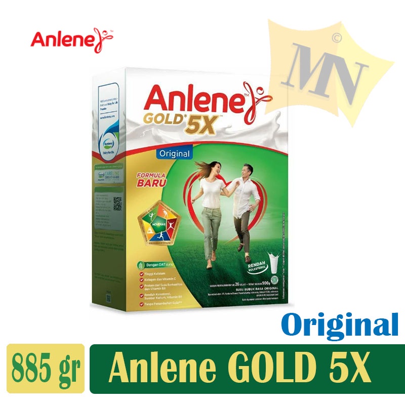 

Anlene Gold 5X Susu Bubuk /Nutrisi Tulang, Sendi, dan Otot /ORIGINAL 885g