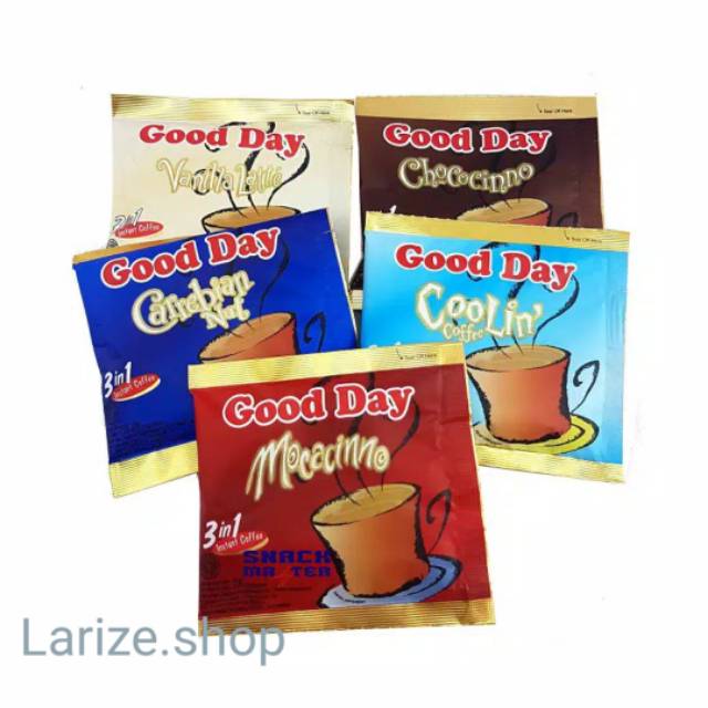 

Kopi sachet Good Day - Netto 10x20gr