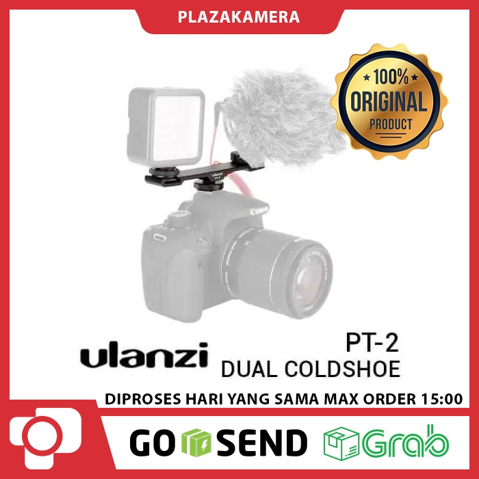 Ulanzi PT 2 Dual Cold Shoe Extension Bracket