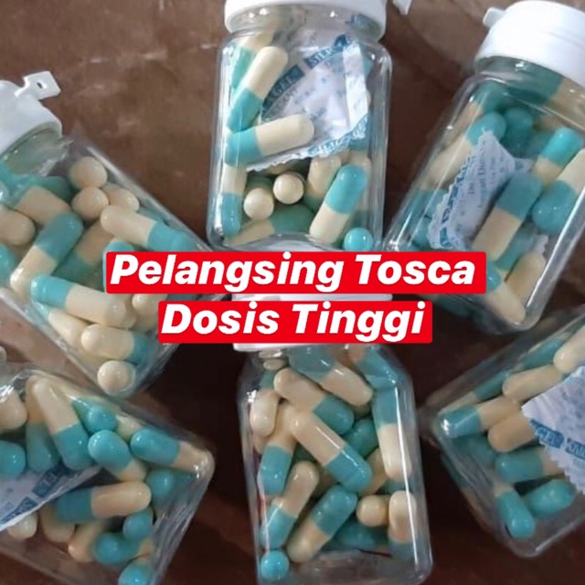 Kapsul Pelangsing Tosca Dosis Tinggi