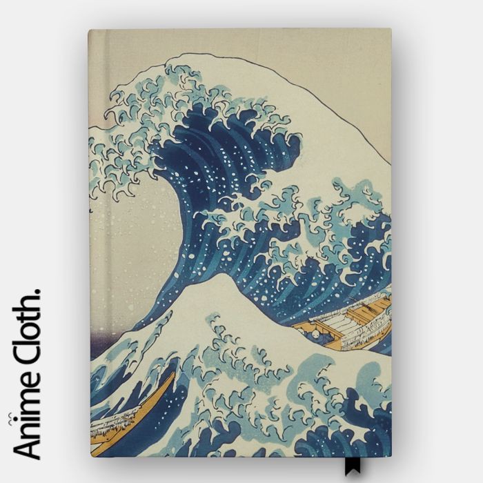 

Notebook Kanagawa Wave Jepang Buku Jurnal Planner Spiral Custom
