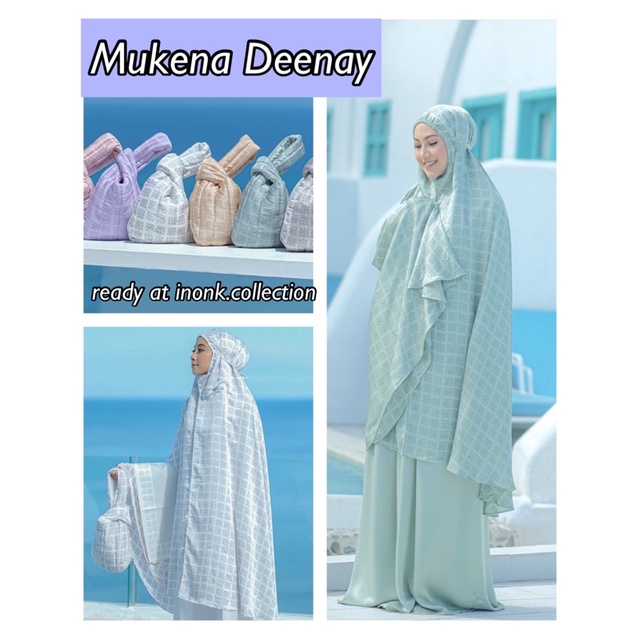 mukena deenay monogram terbaru at inonk.collection