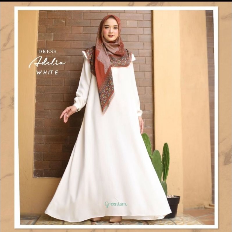 Adelia dress by greenism size Xs White Colour
