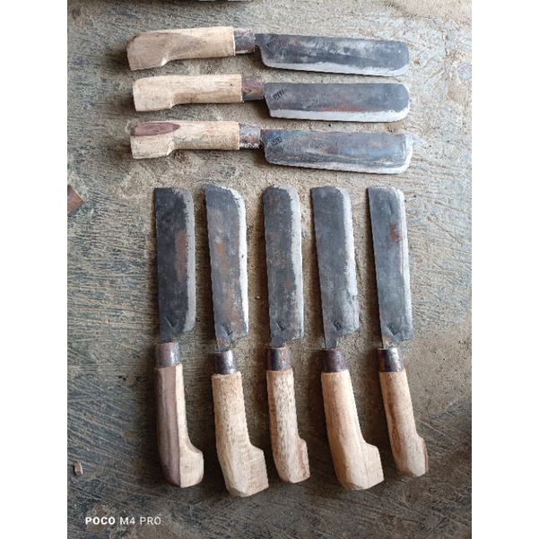 pisau daging baja per asli