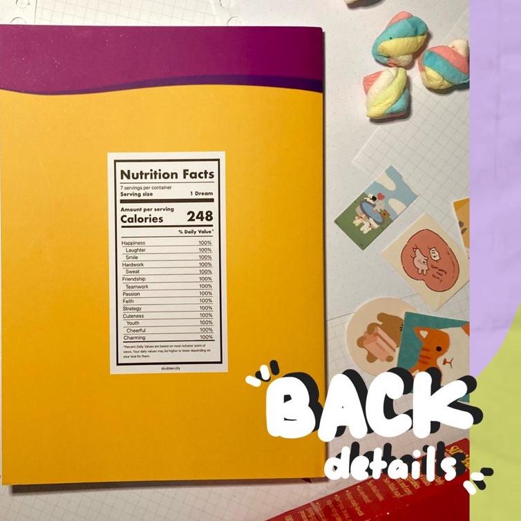 

(PROMO 0TE58) NCT DREAM NOTEBOOK ; Cereal Ver ✡