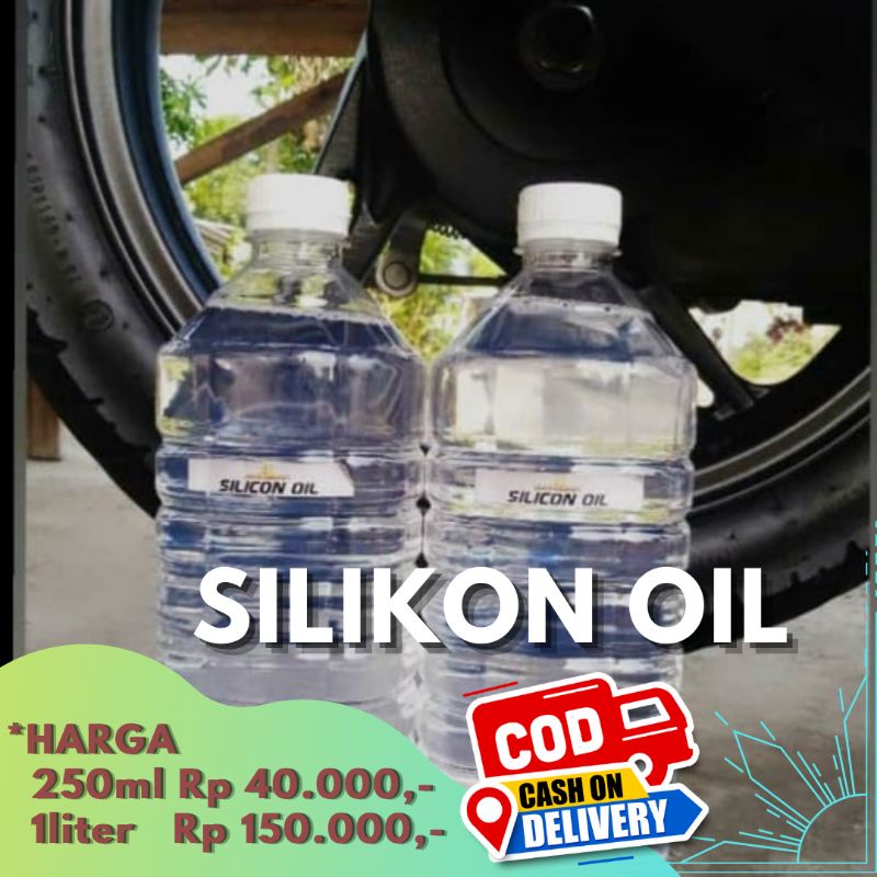 Stock Baru Silicon Oil / Silikon Oil Murni 1000 cps / Silicone Oil 1000 cps