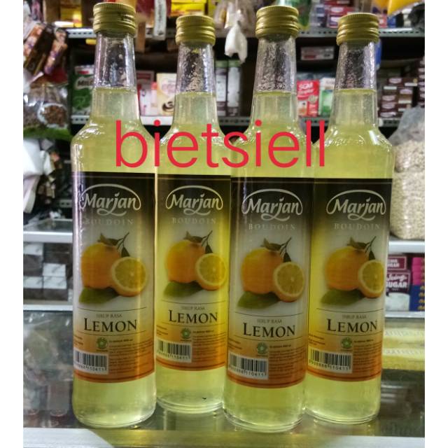 

marjan sirup lemon 460ml