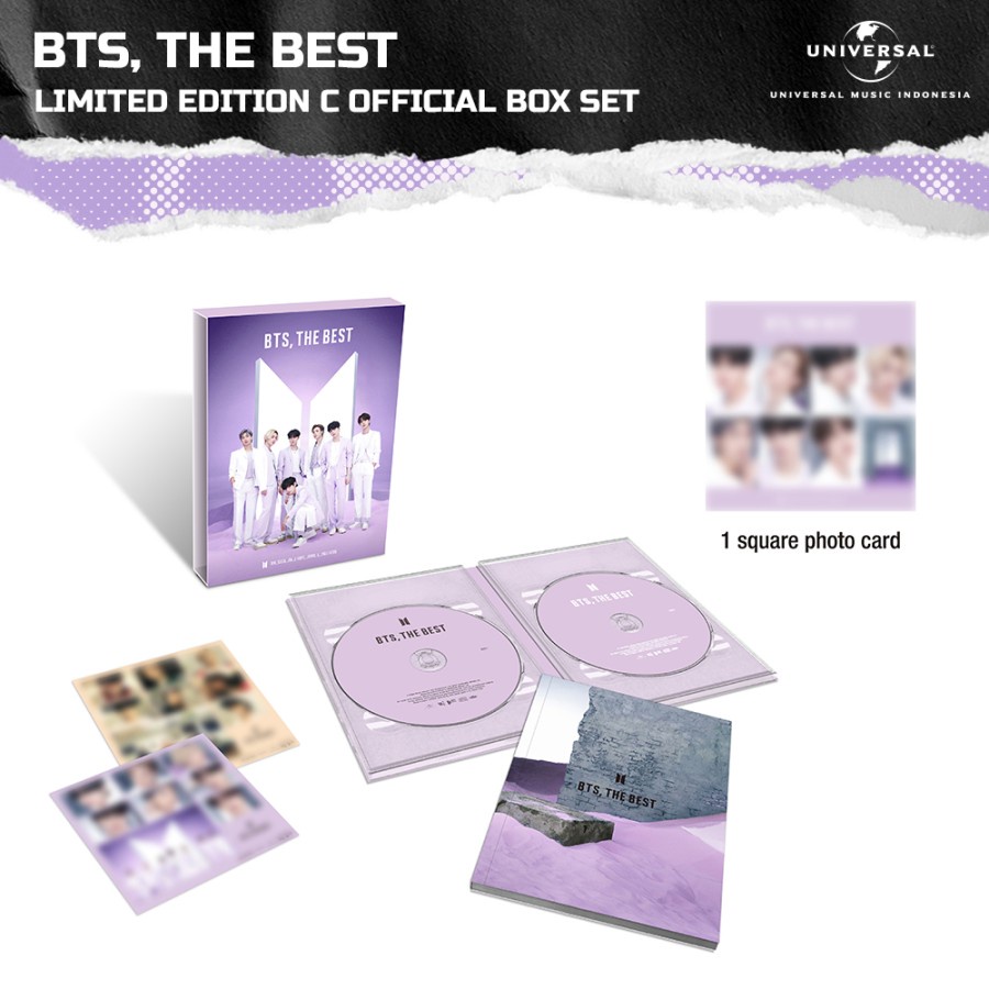 Universal Music Indonesia - BTS, THE BEST Limited Edition C Official Box Set