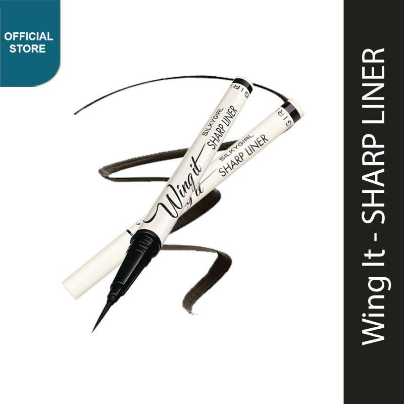 SILKYGIRL Wing It Sharp Liner Super Black