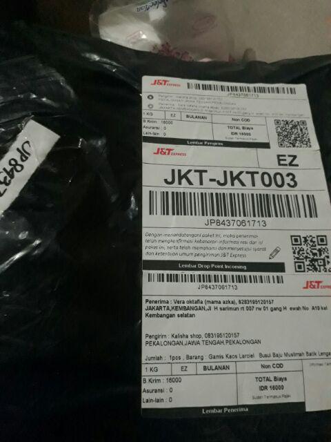 Gamis Kaos Larciel ~ Busui Baju Muslimah Batik Lengan Panjang Fashion Wanita.