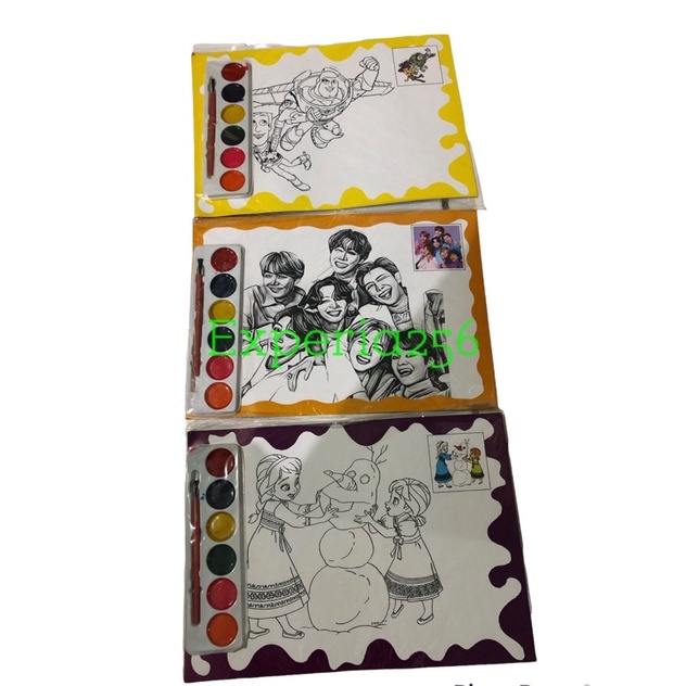 Mainan Mewarnai Cat Air Mainan Edukasi Anak