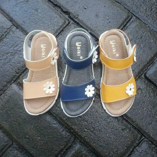 Sandal Let Anak 23-35 Anti Slip Karet Lucu (Lolita 02)