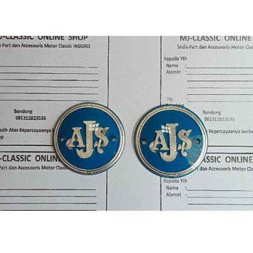 Amblim Tangki Motor Ajs