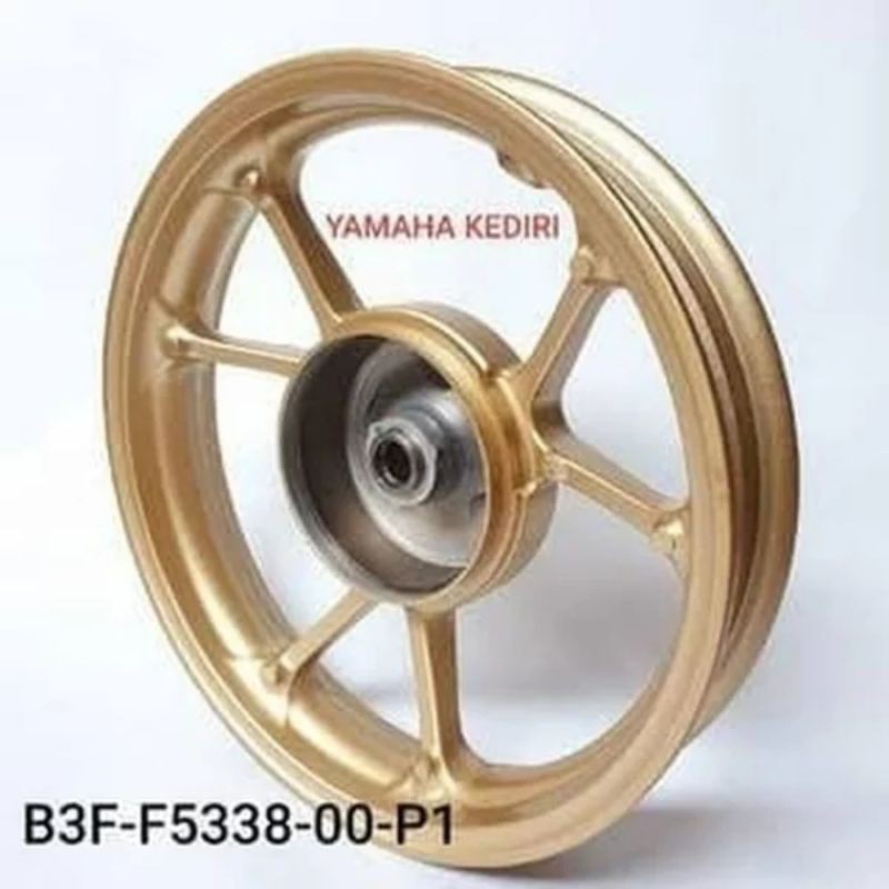 Velg belakang yamaha Lexi gold original B3F-F5338-00-P1 ORI YAMAHA