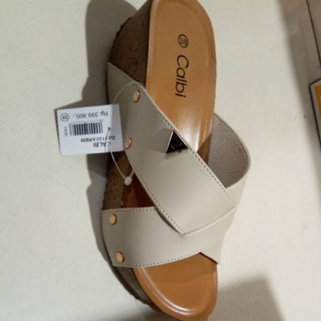  SANDAL  CALBI  DJ 1133 KREM Shopee Indonesia