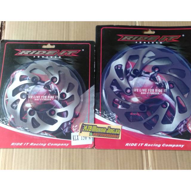 PIRINGAN CAKRAM KLX VARIASI DEPAN BELAKANG