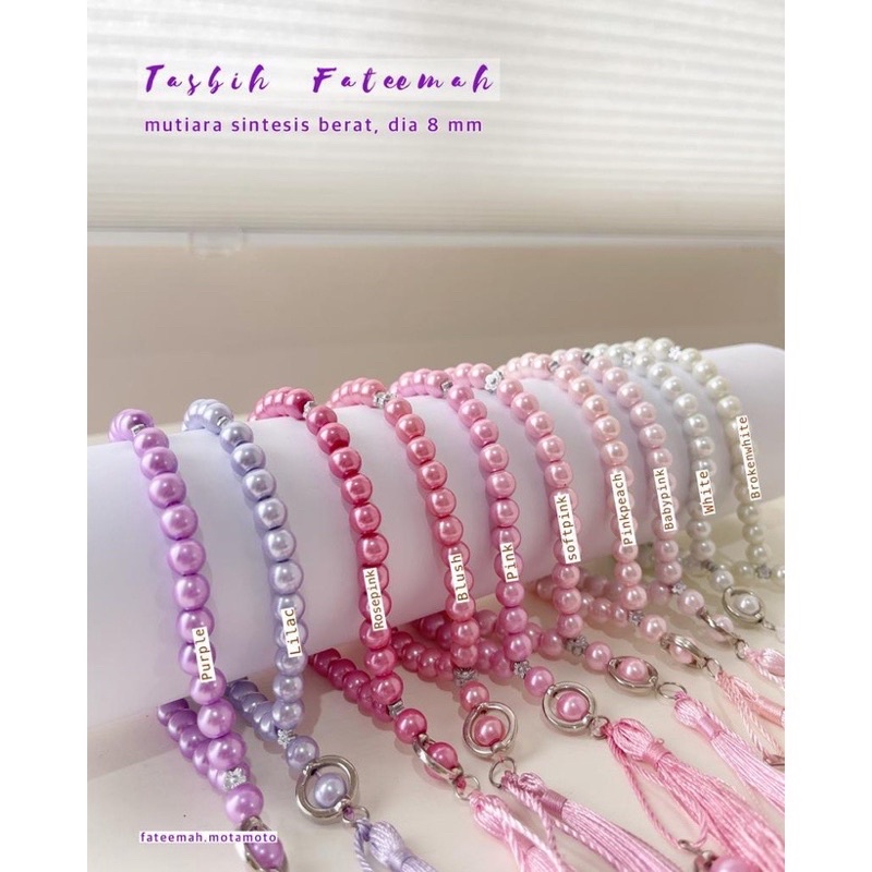 Tasbih Mutiara 33 butir Souvenir Premium Prima Mode