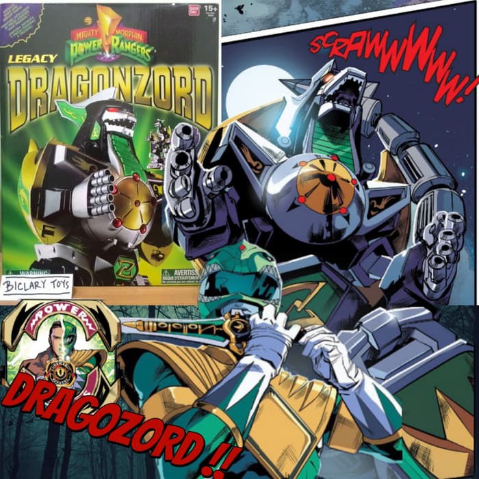 Legacy Dragonzord Dragon Zord Caesar Mighty Morphin Power Rangers MMPR