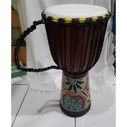 GENDANG JIMBE UK. 60 CM SUPER ALAT MUSIK TRADISIONAL TALI ALVIN