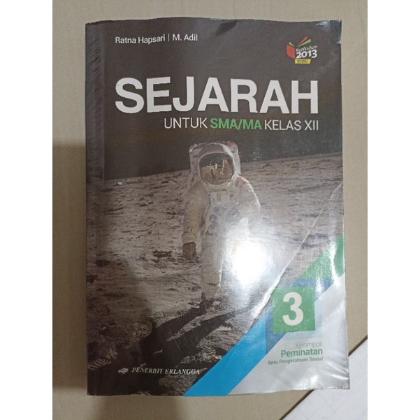 buku SEJARAH peminatan SMA 3 erlangga [ BEKAS ]