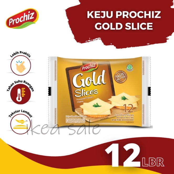 

PROCHIZ Gold Slice 12's x 85g