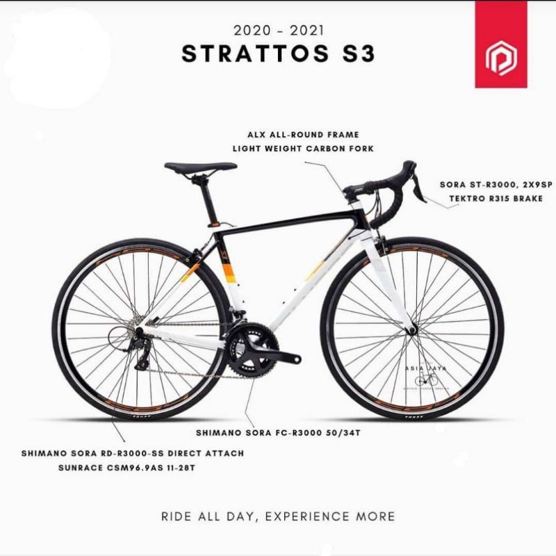 ROADBIKE POLYGON STRATTOS S3 2021 NEW  BNIB