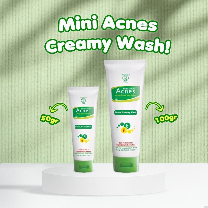 ACNES Creamy Wash 100gr | 50gr