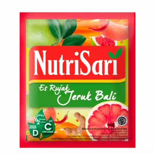 

Nutrisari Es Rujak Jeruk Bali 1 Renceng 10 Sachet